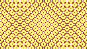 Graphic pattern that changes color as it rotates to the left, composed of drawings and shapes with colorful textures, in 16: 9 video format.