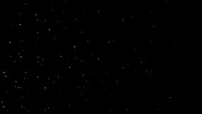 Flying coronavirus particles on black background. - Powered by Shutterstock - Get 15% off with code: PIKWIZARD15