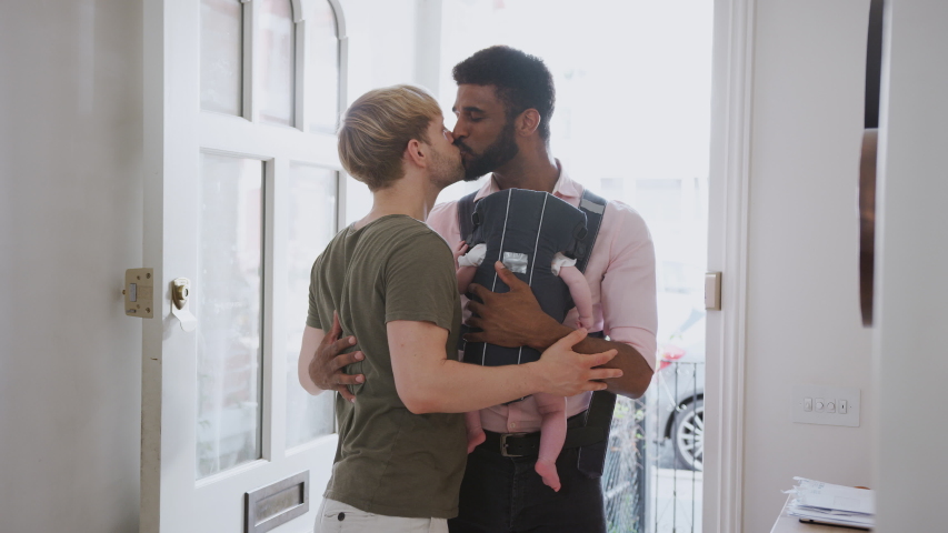 Same Sex Male Couple with Stock Footage Video (100% Royalty-free) 1036900124 - Shutterstock