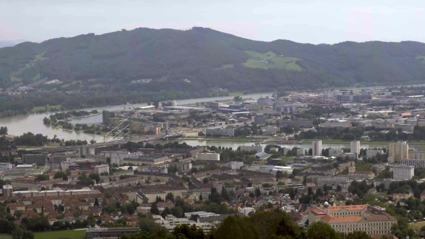 The Postlingberg is a 539 metres high hill on the left bank of the Danube in the city of Linz, Austria. It is a popular tourist destination, with a viewing platform over the city