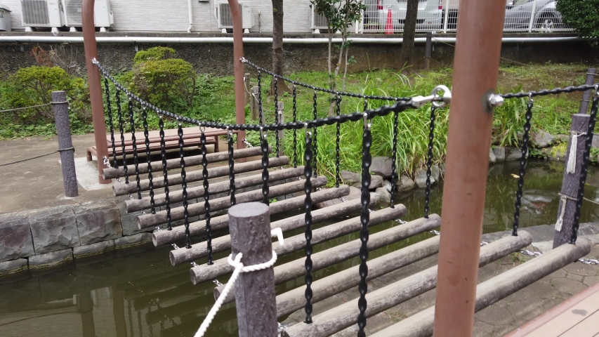 Fukutomigawa Shinsui Park in Tokyo