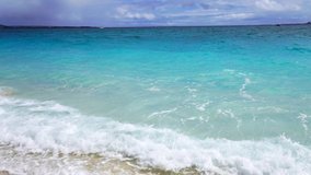 Video of a beautiful beach in Okinawa.