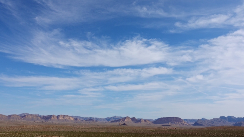 Beautiful landscape around Lake Mead National Recreation Area at Nevada