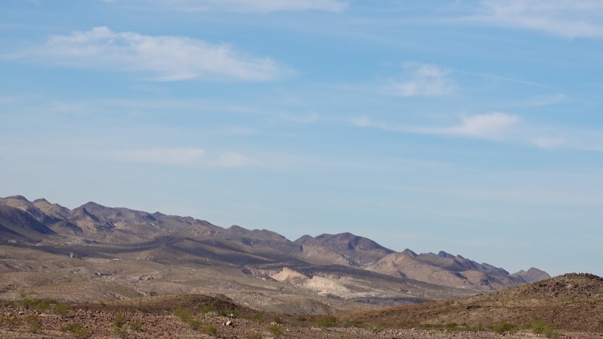 Beautiful landscape around Lake Mead National Recreation Area at Nevada