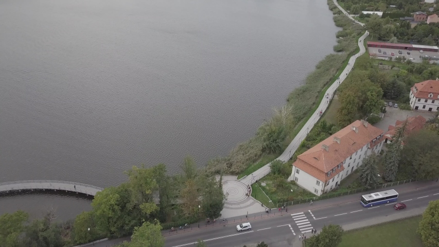 Kornickie Lake Kornik Poland Aerial