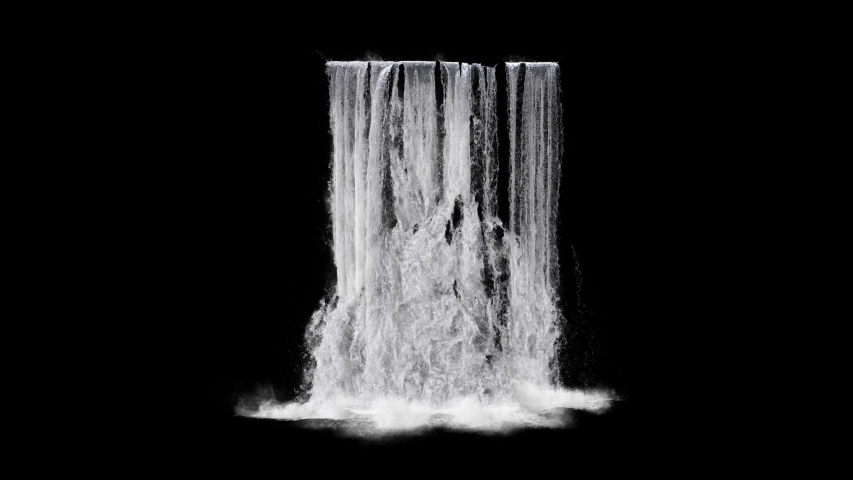waterfall texture seamless loop 4k isolated: video stock (100% royalty ...