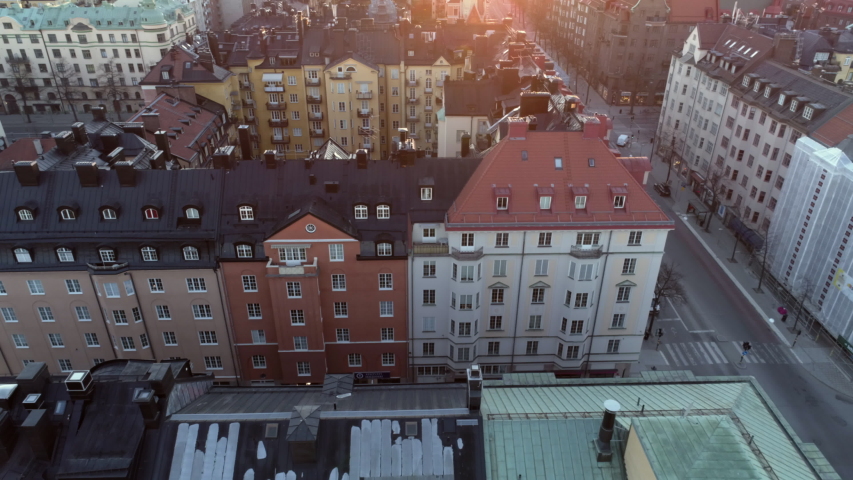 Lighted city and streets in Stockholm image - Free stock photo - Public ...