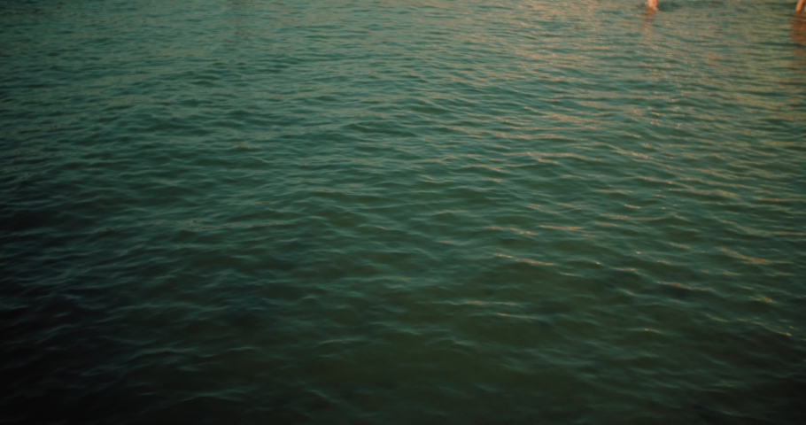 Moody dark waves at the Lake