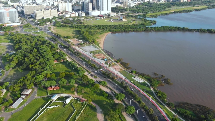 Promenade Guaiba River Porto Alegre Stock Footage Video 100 Royalty Free Shutterstock