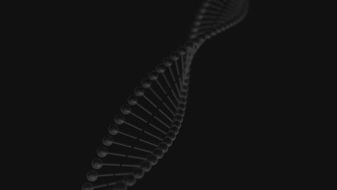 Cinematic dna render abstract background