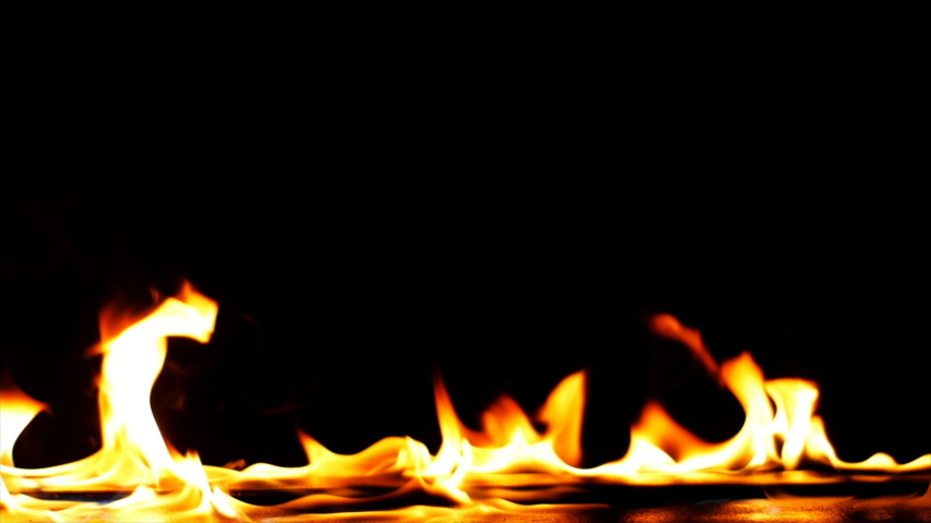 Fire Flames Igniting and Burning Stock Footage Video (100% Royalty-free