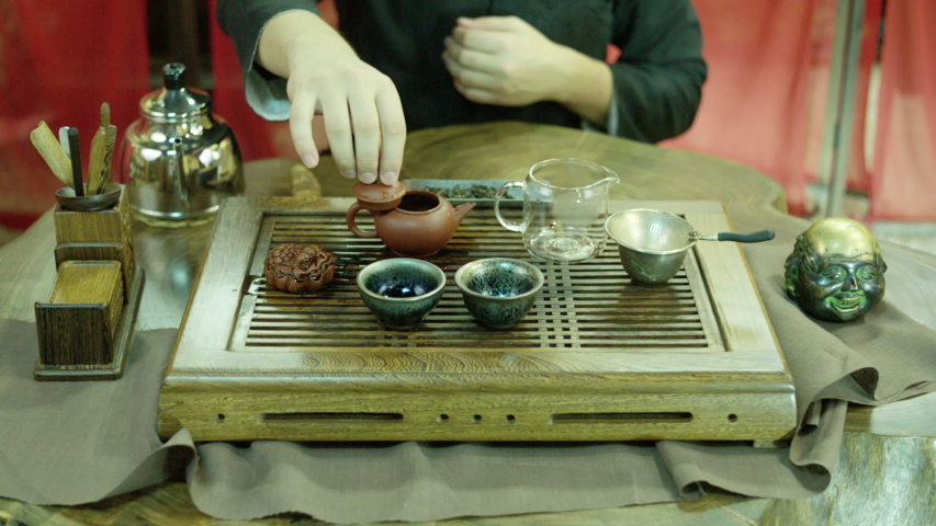 Opening of the Teapot, Preparation 스톡 동영상 비디오(100% 로열티 프리) 1037559260 | Shutterstock