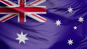Flag of Australia - Realistic 3D