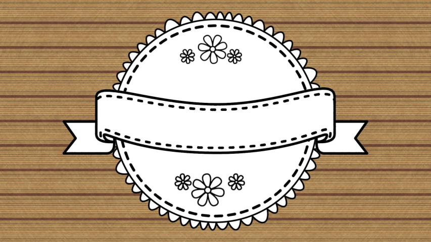elegant circular frame with wooden background ,hd video animation, a Signs & Symbol Video by Vectorfair