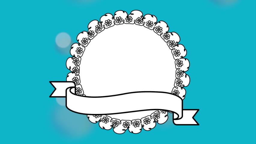 elegant circular premium frame ,hd video animation, a Signs & Symbol Video by Vectorfair
