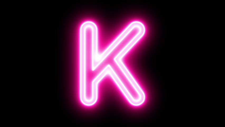 neon light k