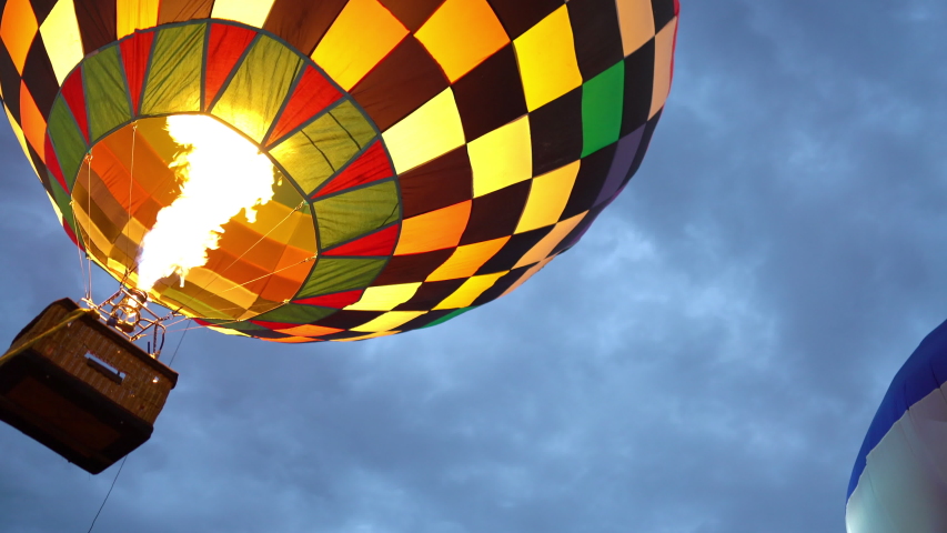 hot air balloon gas