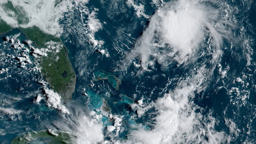 2019 Hurricane Dorian time lapse satellite imagery. Southeast Band: GEOCOLOR

This work was created using data provided by NOAA / NESDIS / STAR which is not subject to copyright protection. Royalty-Free Stock Footage #1037756792
