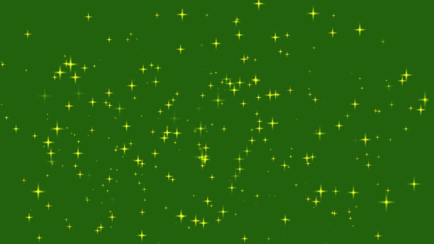 Stars shine effect background on green screen animation. Christmas decoration. Royalty-Free Stock Footage #1037781911