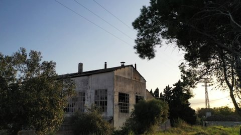 Abandoned factory in Denia (Spain). Documenting areas around the city.