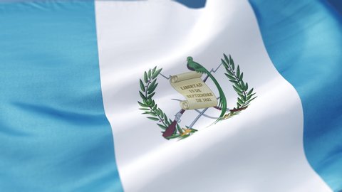 Realistic Flag Of Guatemala Waving の動画素材 ロイヤリティフリー Shutterstock