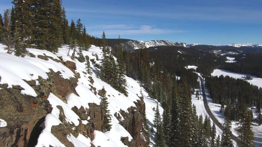 Landscape of the Winter at Grand Junction, Colorado with snow image ...