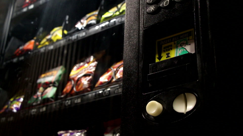 Vending Machine with Snacks & Candy