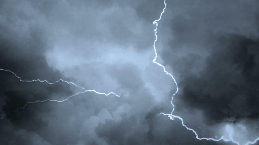 Dark Clouds And Lightning Storm Stock Footage Video 100 Royalty Free Shutterstock
