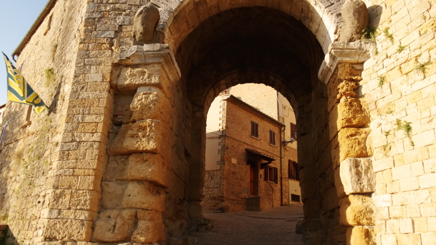 Crossing the Etruscan Porta all