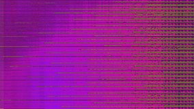 Datamosh neon nostalgic trendy iridescent texture. Loop interference video.