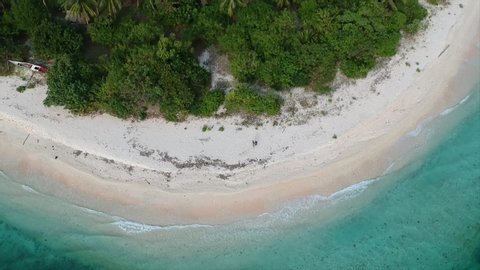Aerial view of Tikling Island - Matnog Sorsogon