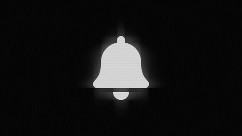 Notification Bell Icon Isolated On Stock Footage Video 100 Royalty Free Shutterstock