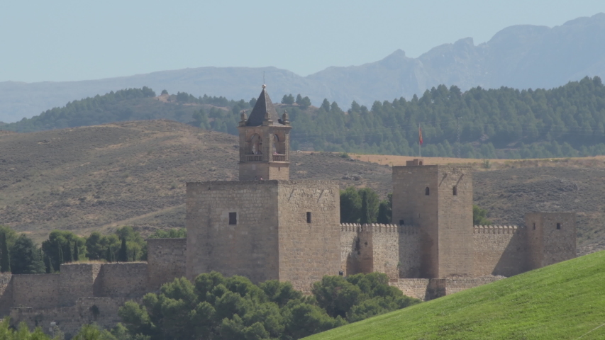 Tribute tower in the Alcazaba castle of Antequera