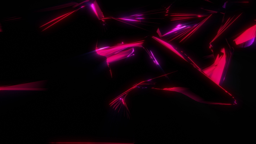 An abstract purple shape morphs and changes shape endlessly. This video loops seamlessly, so you can repeat it forever.