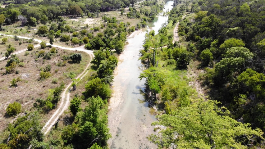 Central Texas River and Landscape in Texas image - Free stock photo