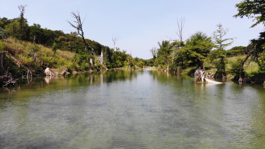 Central Texas River and Landscape in Texas image - Free stock photo