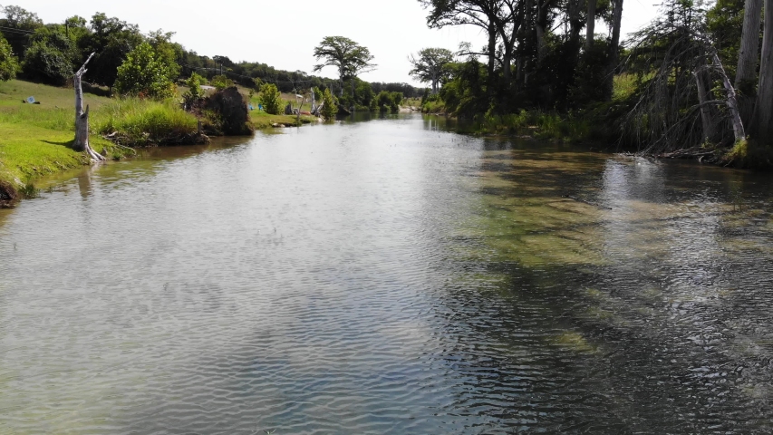 Central Texas River and Landscape in Texas image - Free stock photo