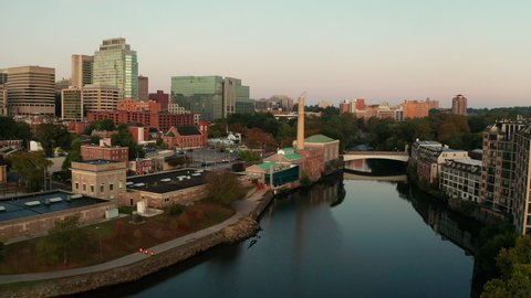 The Delaware River Flows Smoothly By Wilmington at Dawn