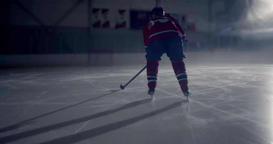 Close Up Of Hockey Player Stock Footage Video 100 Royalty Free Shutterstock