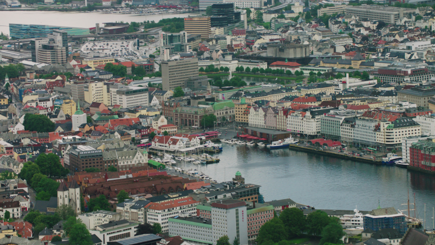 Norwegian west coast city Bergen