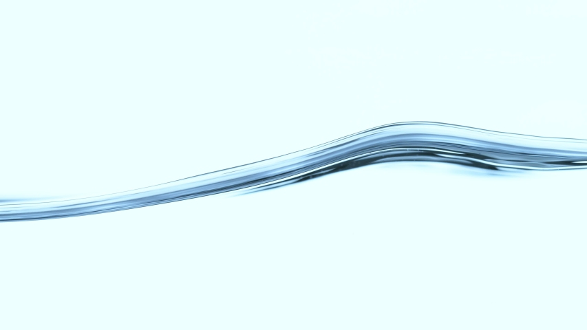 Super slow motion of splashing water isolated on white background. Filmed on high speed cinema camera, 1000 fps. | Shutterstock HD Video #1038257282