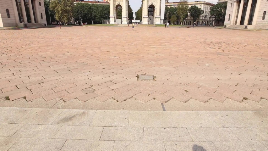 Arco Della Pace Sempione Park Milano