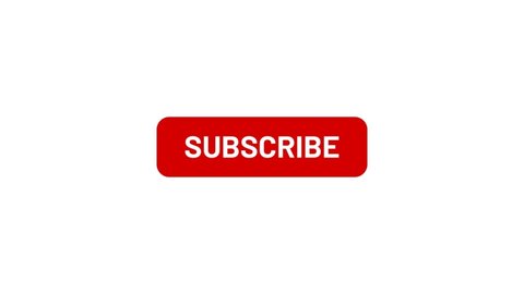 Subscribe button showing mouse cursor moving to click the button and the notification bell