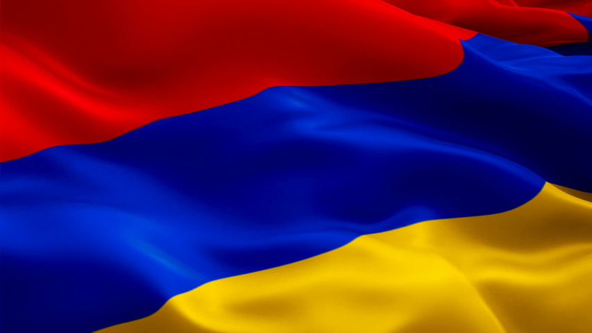 Armenian Flag Closeup 1080p Full Stock Footage Video 100 Royalty Free 1038324095 Shutterstock