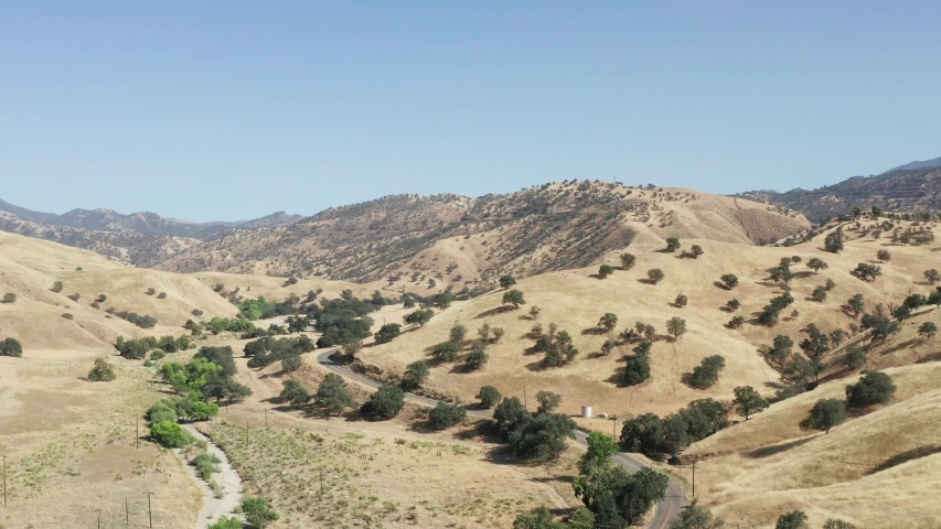 Caliente Road panoramic hills landscape image - Free stock photo ...