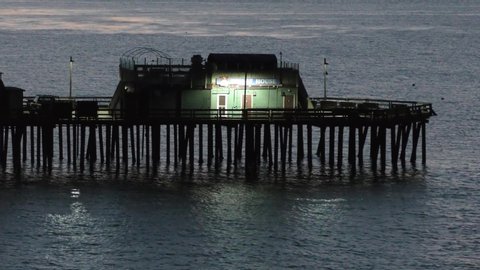 Capitola Wharf in Capitola by the Sea in Santa Cruz County, California, USA, 2018