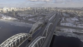 industrial scenery in kyiv. Hd Video Prores