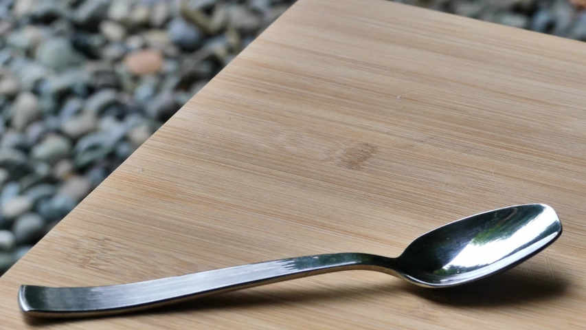 Serving French chocolate mousse dessert