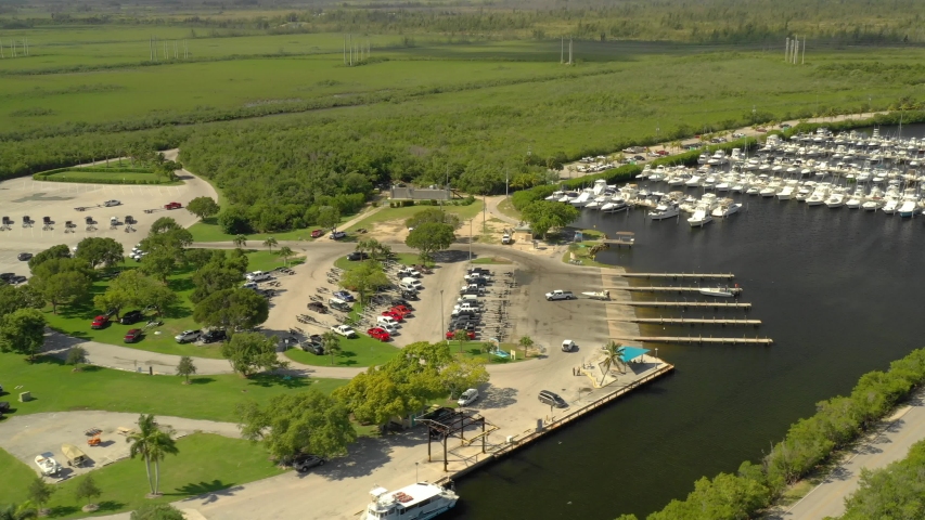 Boat marina Homestead Bayfront Park