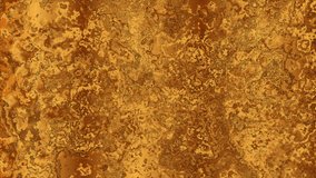 Abstract liquid gold texture motion background. Seamless looping. Video animation Ultra HD 4K 3840x2160